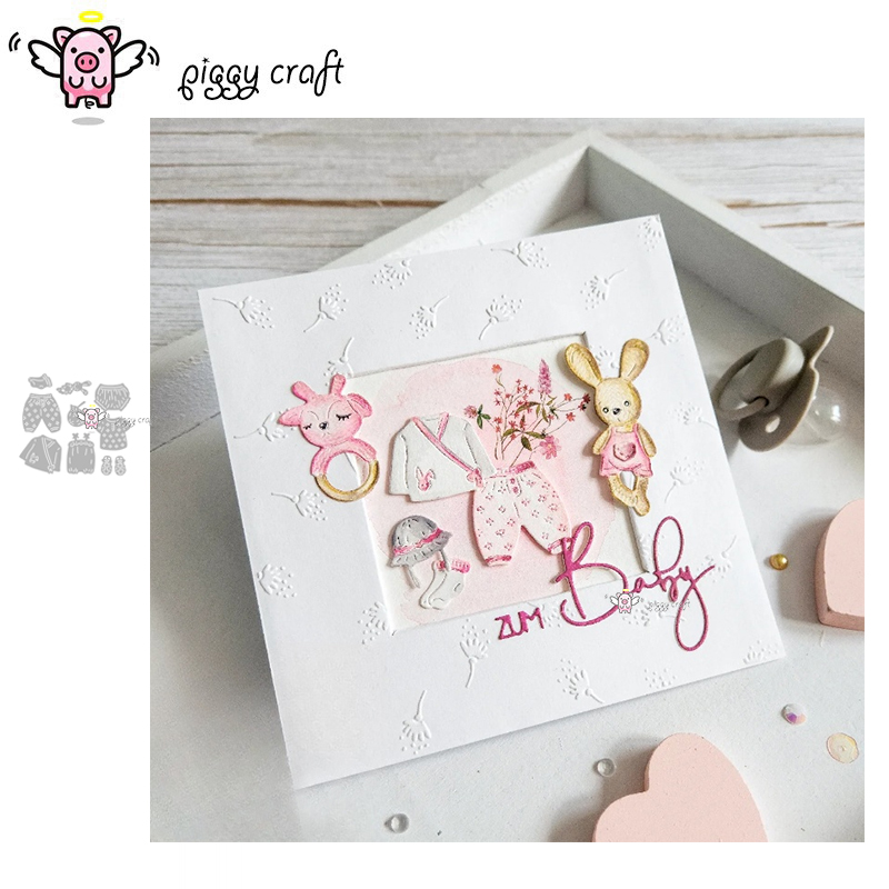 Baby Clothing Model - Piggy Craft Metal Cutting Dies Cut