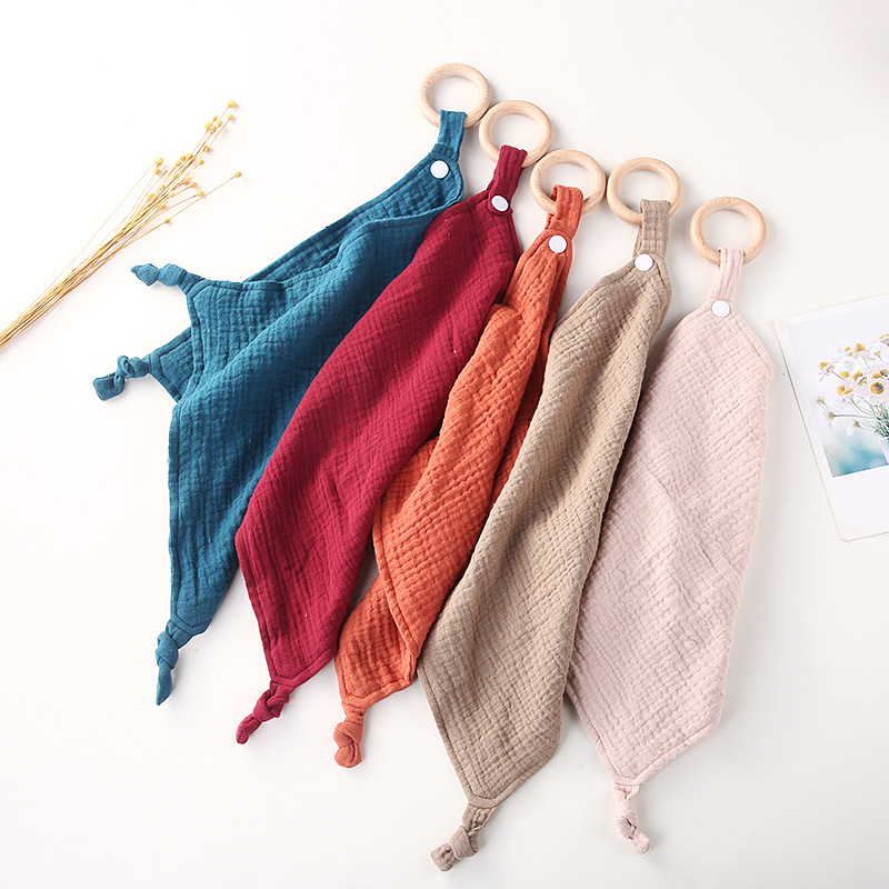 Baby Clothing Fabric - Baru Lahir Menenangkan Handuk Padat Bernapas