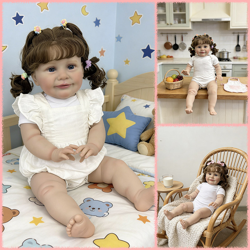 Baby Clothing Model - Boneka Reborn Zoe 25 Inci, Berbagai
