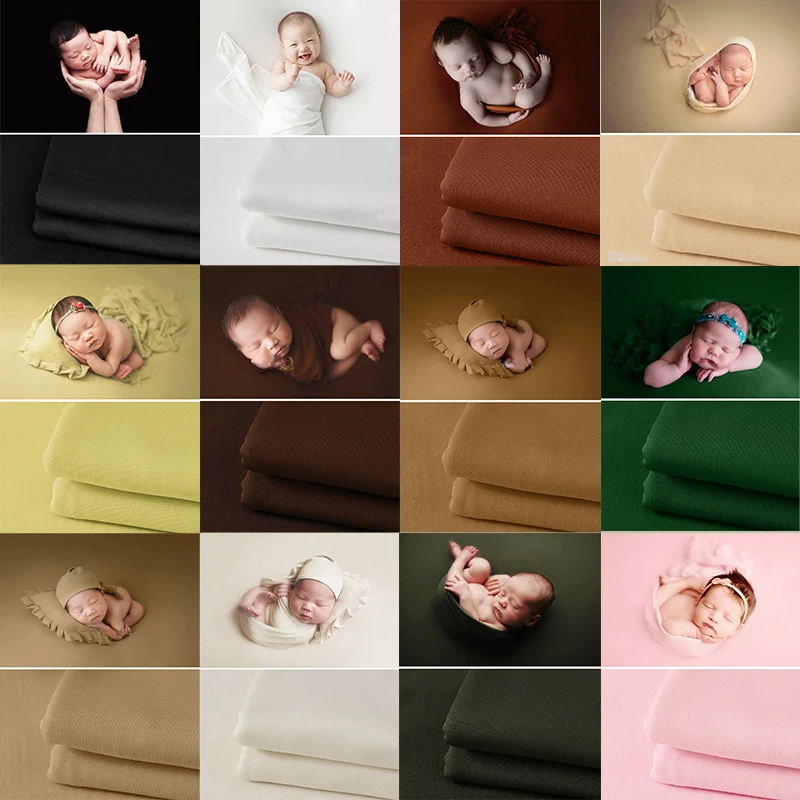 Baby Clothing Fabric - Selimut bayi properti fotografi baru lahir,