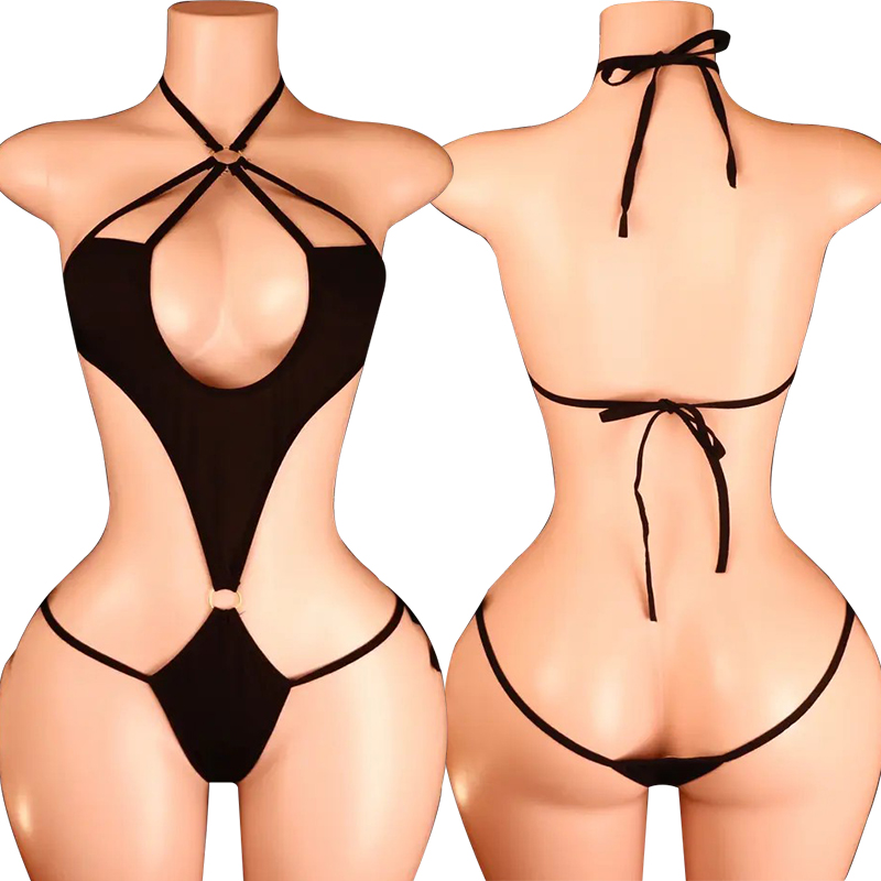 Baby Clothing Model - Baju Lingerie wanita seksi kerah gantung,
