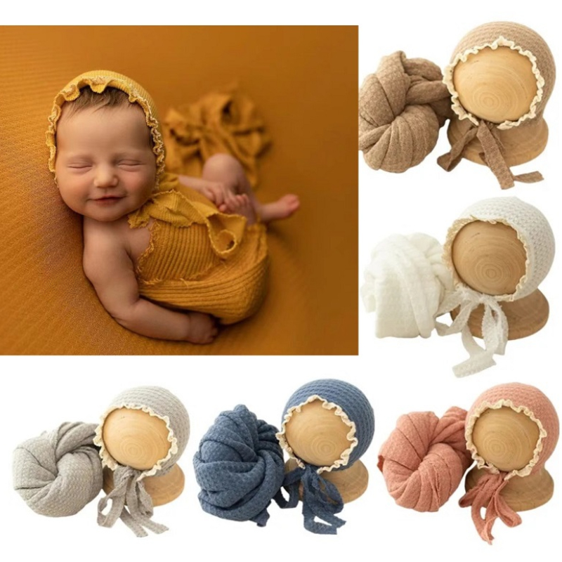 Baby Hat Beanie - Merajut topi kupluk bayi topi renda