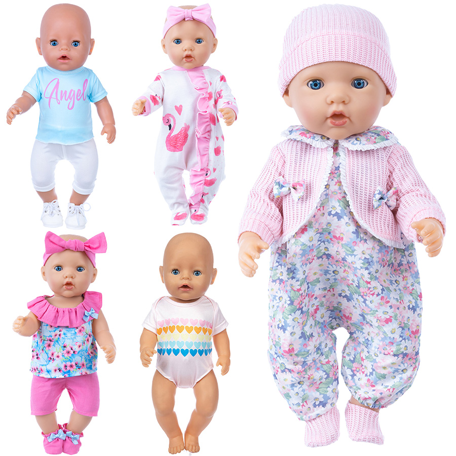 Baby Clothing Unisex - Pakaian Boneka untuk Boneka Reborn 18