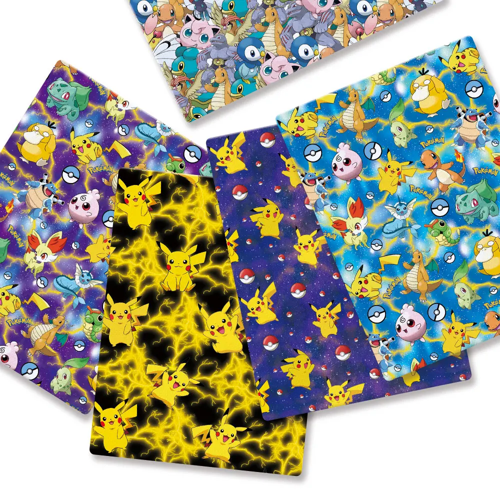 Baby Clothing Model - Pokemon kartun kain 140*50cm buatan tangan