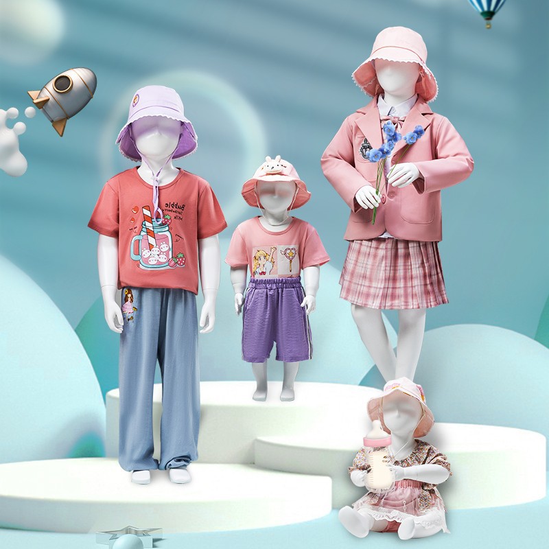 Baby Clothing Model - Manekin anak-anak untuk pajangan pakaian anak,