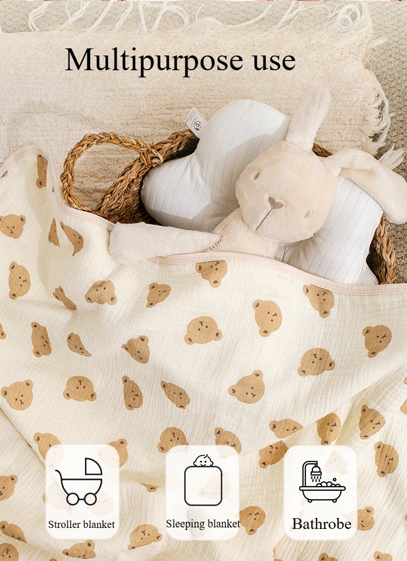Handuk Mandi Bayi 4 Lapis Hand - Baby Clothing Fabric ulasan dan harga