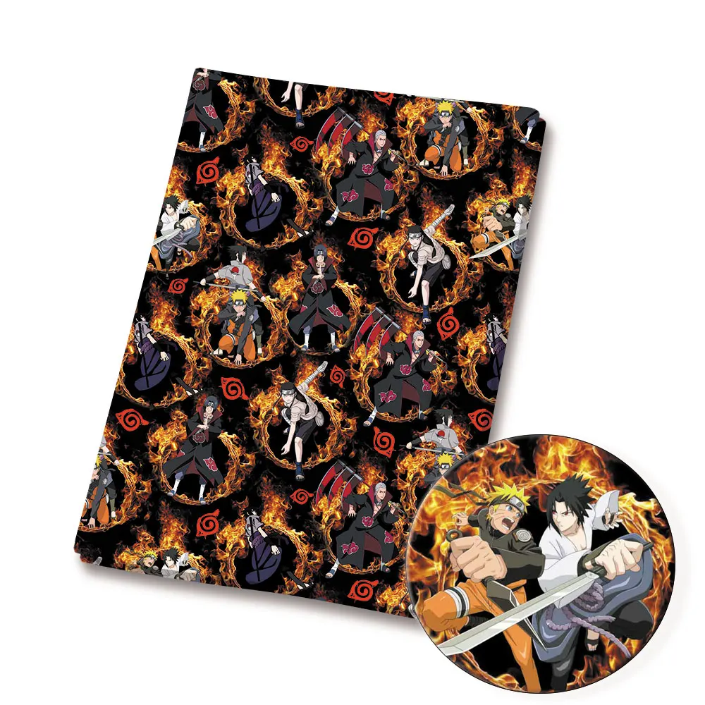 Naruto Anime Periferal Kain 14 - Baby Clothing Fabric ulasan dan harga