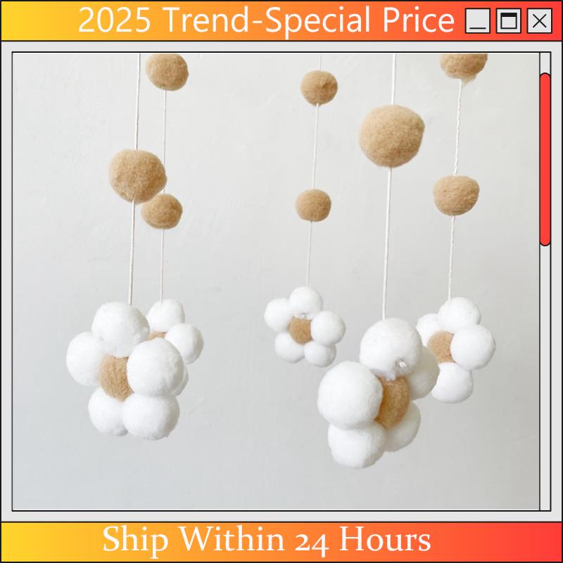 AA64 Bola Bulu Nordic Bunga Lo - Baby Clothing For Bed ulasan dan harga