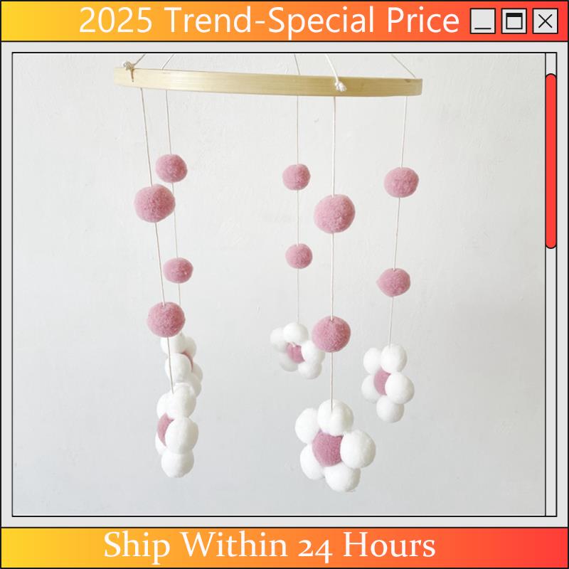 AA64 Bola Bulu Nordic Bunga Lo - Baby Clothing For Bed ulasan dan harga