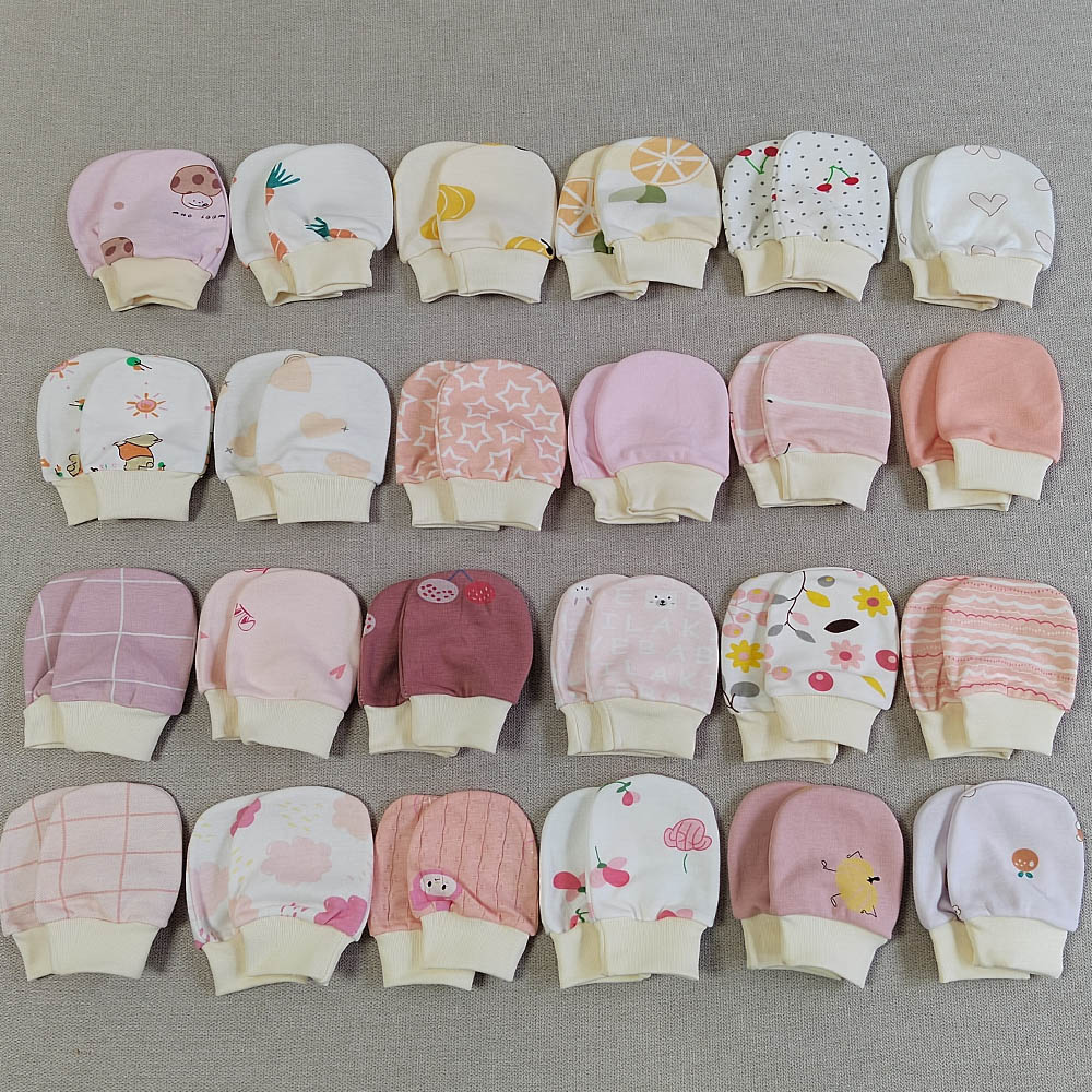Sarung tangan bayi baru lahir  - Baby Mittens Scratch ulasan dan harga