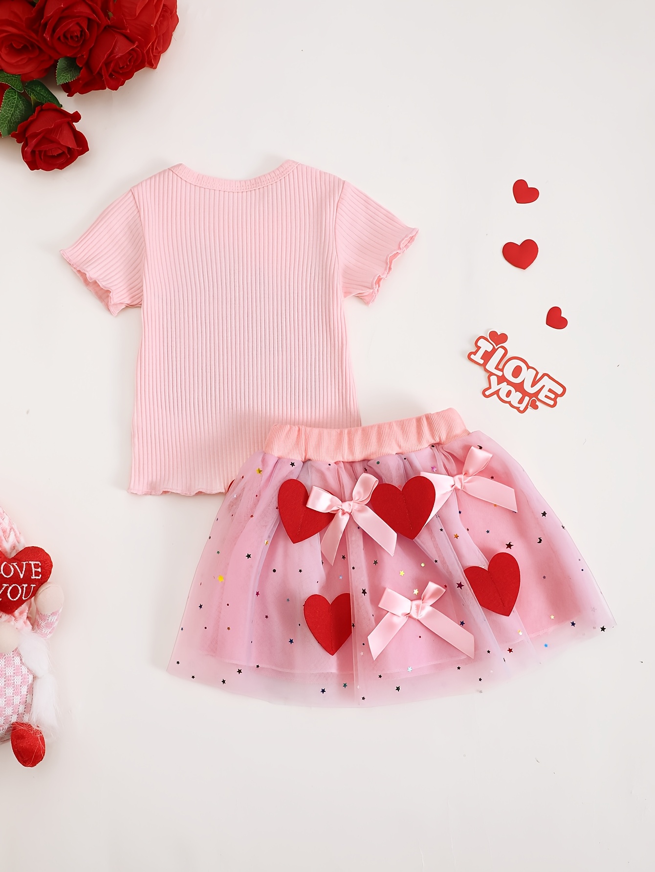 Set Rok Tulle Bordir Huruf XOX - Xoxo Baby Clothing ulasan dan harga