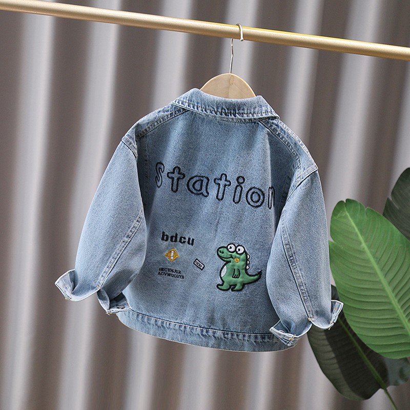 Jaket Denim Anak Bayi Gaya Luc - Baby Clothing Unisex ulasan dan harga
