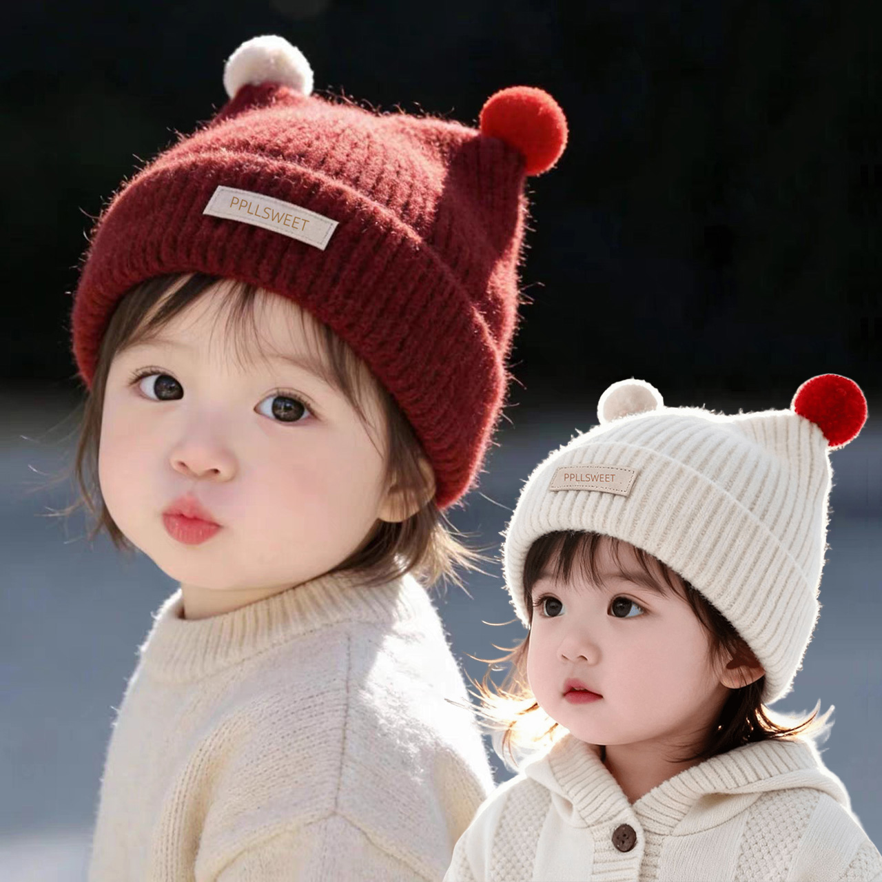 Topi Rajut Bayi 1-4 Tahun Topi - Baby Hat Beanie ulasan dan harga