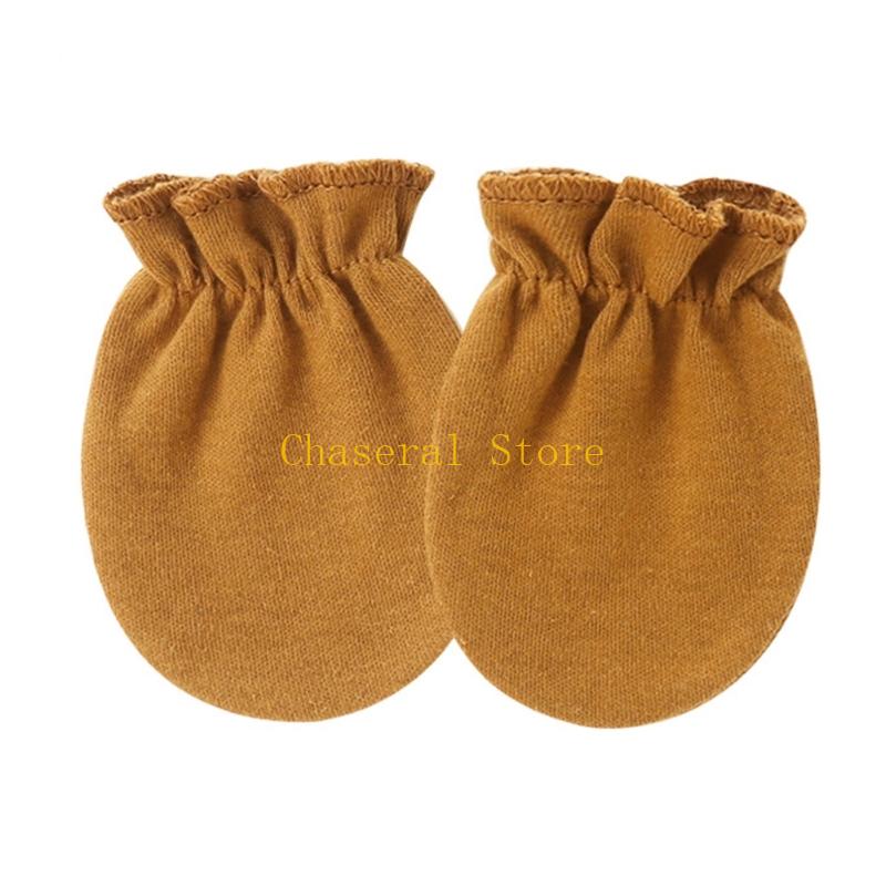 E7CE 4 Set Topi Bowknot Bayi K - Baby Mittens Scratch ulasan dan harga