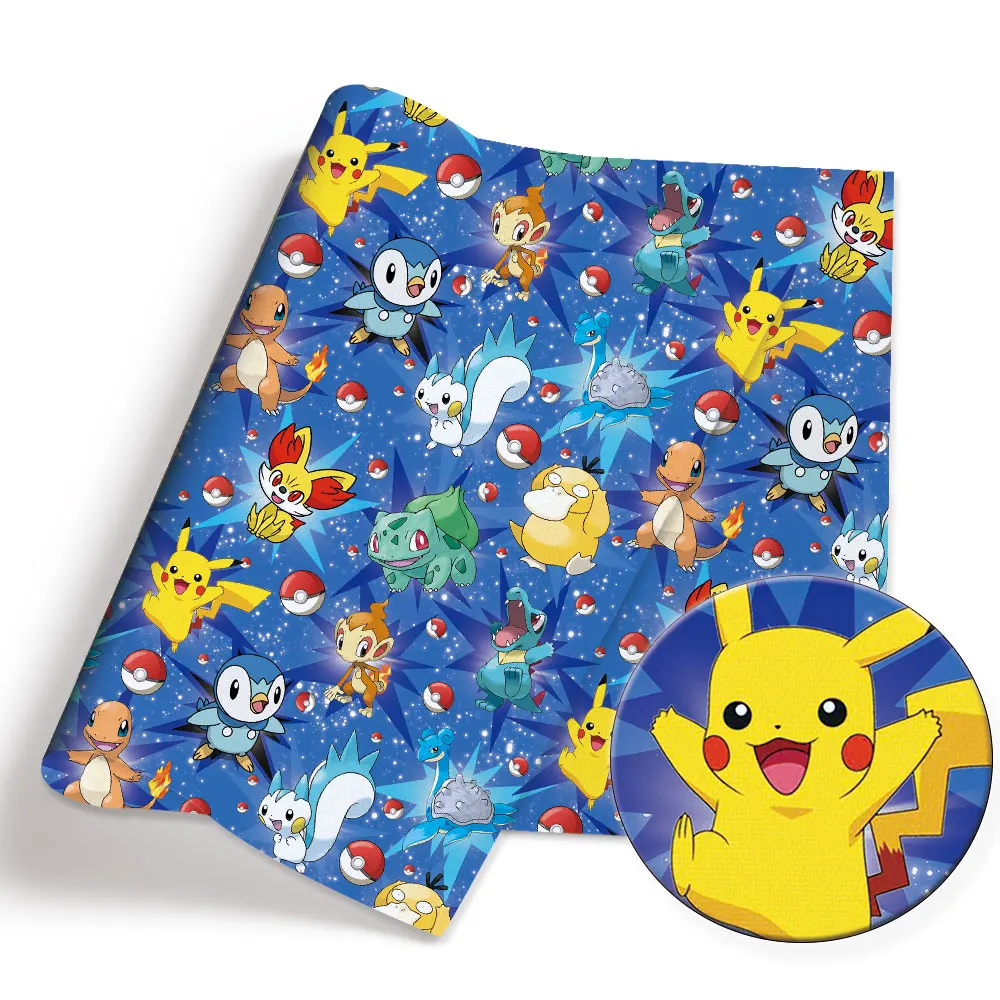 Pokemon kartun kain 140*50cm b - Baby Clothing Model ulasan dan harga