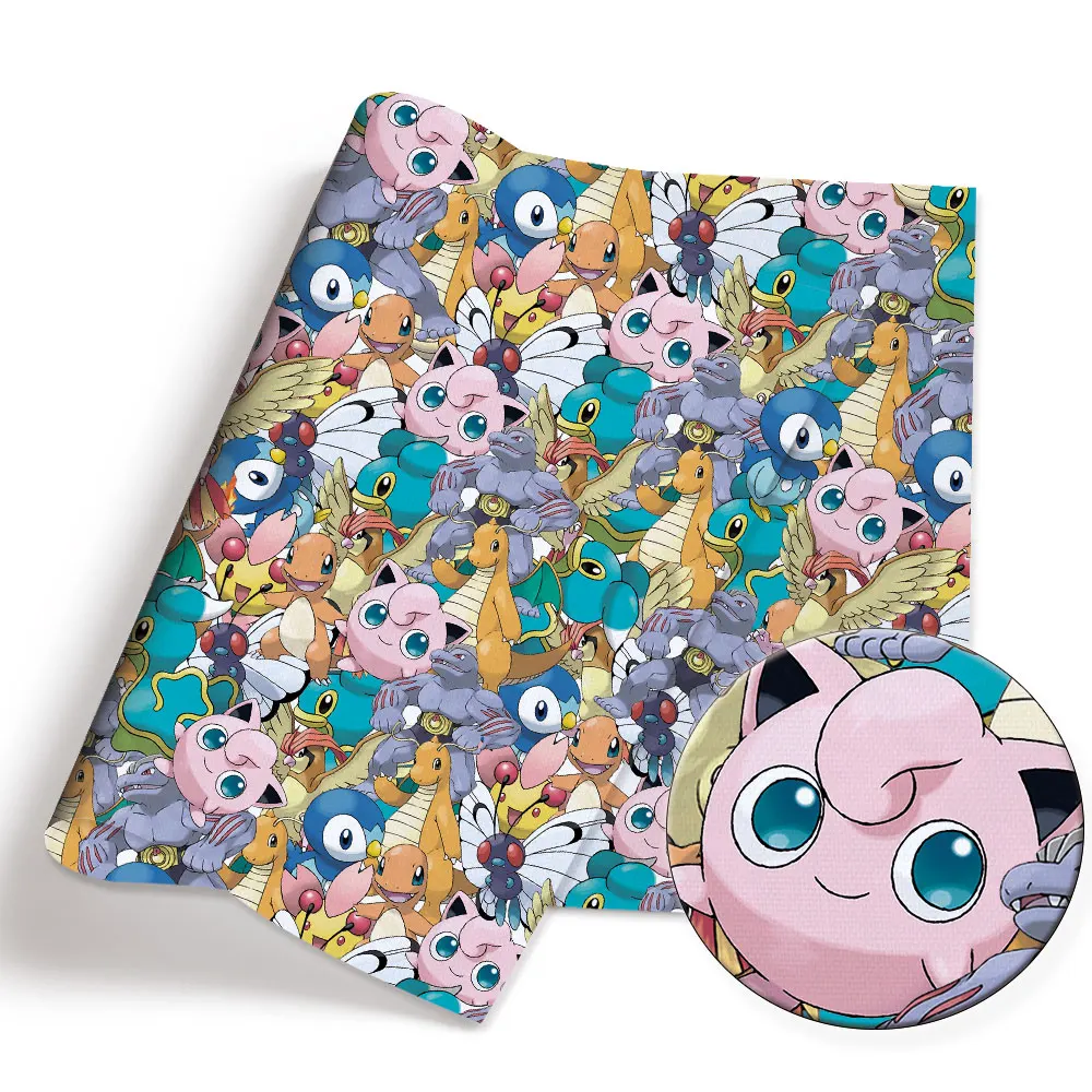 Pokemon kartun kain 140*50cm b - Baby Clothing Model ulasan dan harga