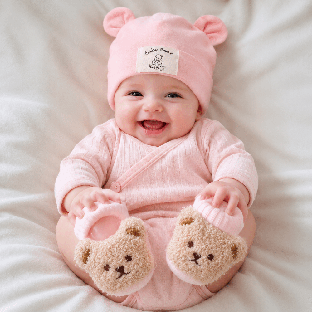 2 Buah/Set Set Kaus Kaki Topi  - Baby Hat Beanie ulasan dan harga