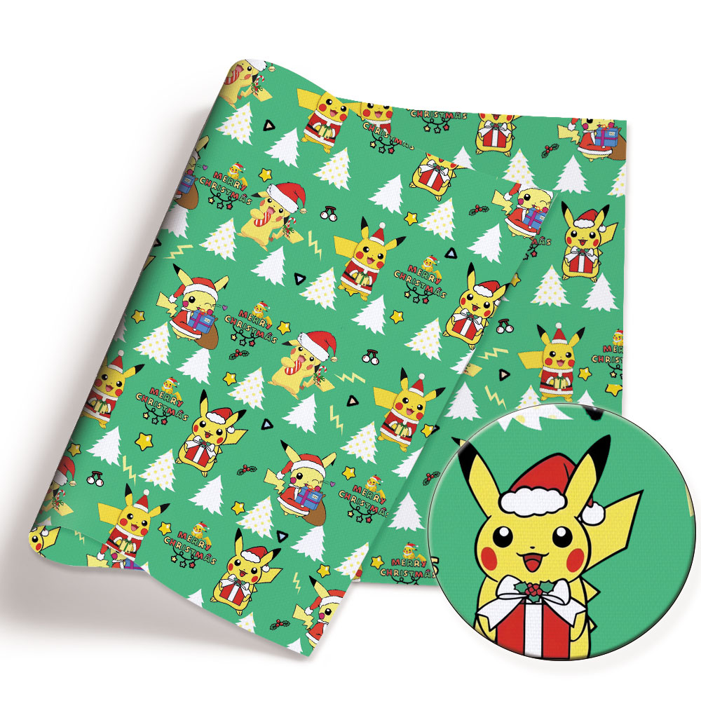 Pokemon kartun kain 140*50cm b - Baby Clothing Fabric ulasan dan harga